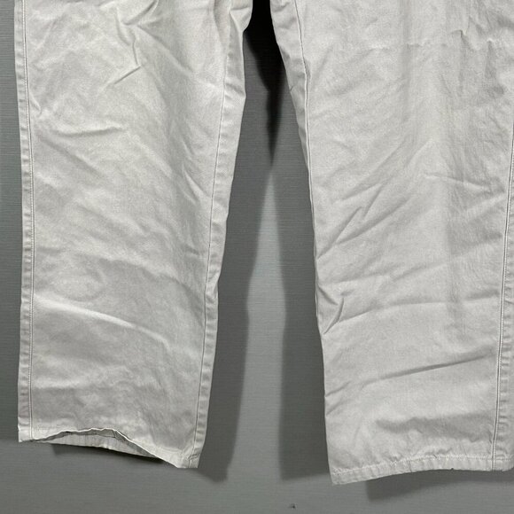 Peter Millar Pants Mens 38 Chino Gray Pima Cotton  Flat Front Pockets Straight - Picture 3 of 9